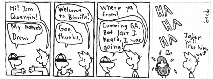 Drew is from my hometown.